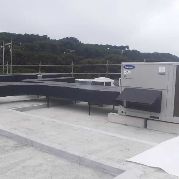 Duto Chapa preta produzido pela fábrica da Dutenge